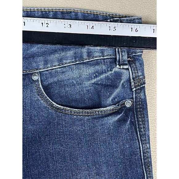 Free People Womens skinny Jeans 30 Stretch Mid Rise Regular Fit Blue Denim - Picture 4 of 10